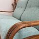 2-seater rattan bench