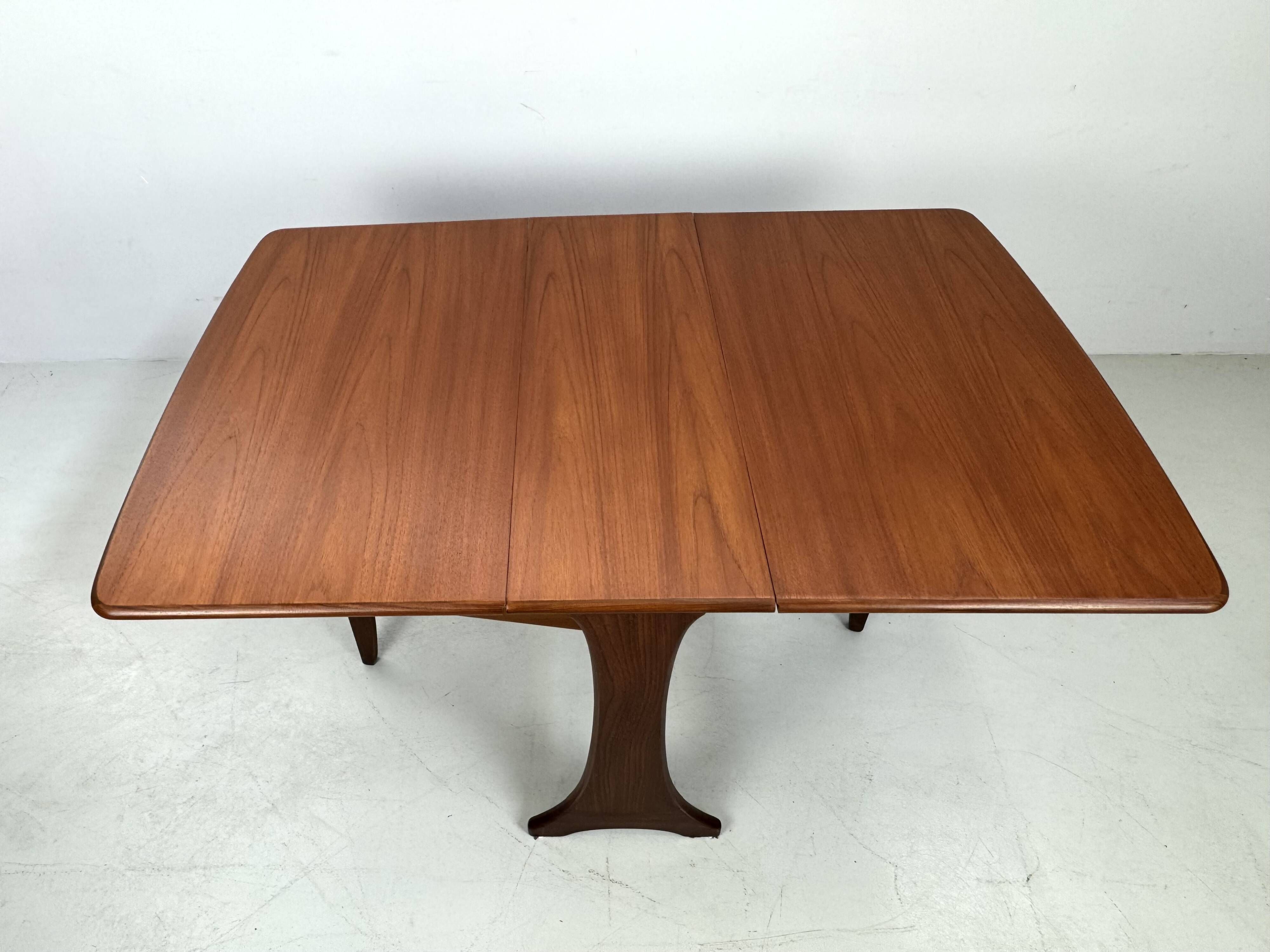 Teak folding table from the 1960s.