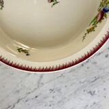 hollow dish Villeroy & Boch La Louvière Belgian manufacture in Terre de Fer early 20th century