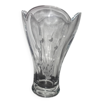 Vase baccarat signé Klein