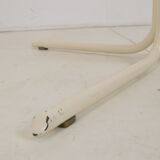 Round dining table,Metal and Glass,1970's.