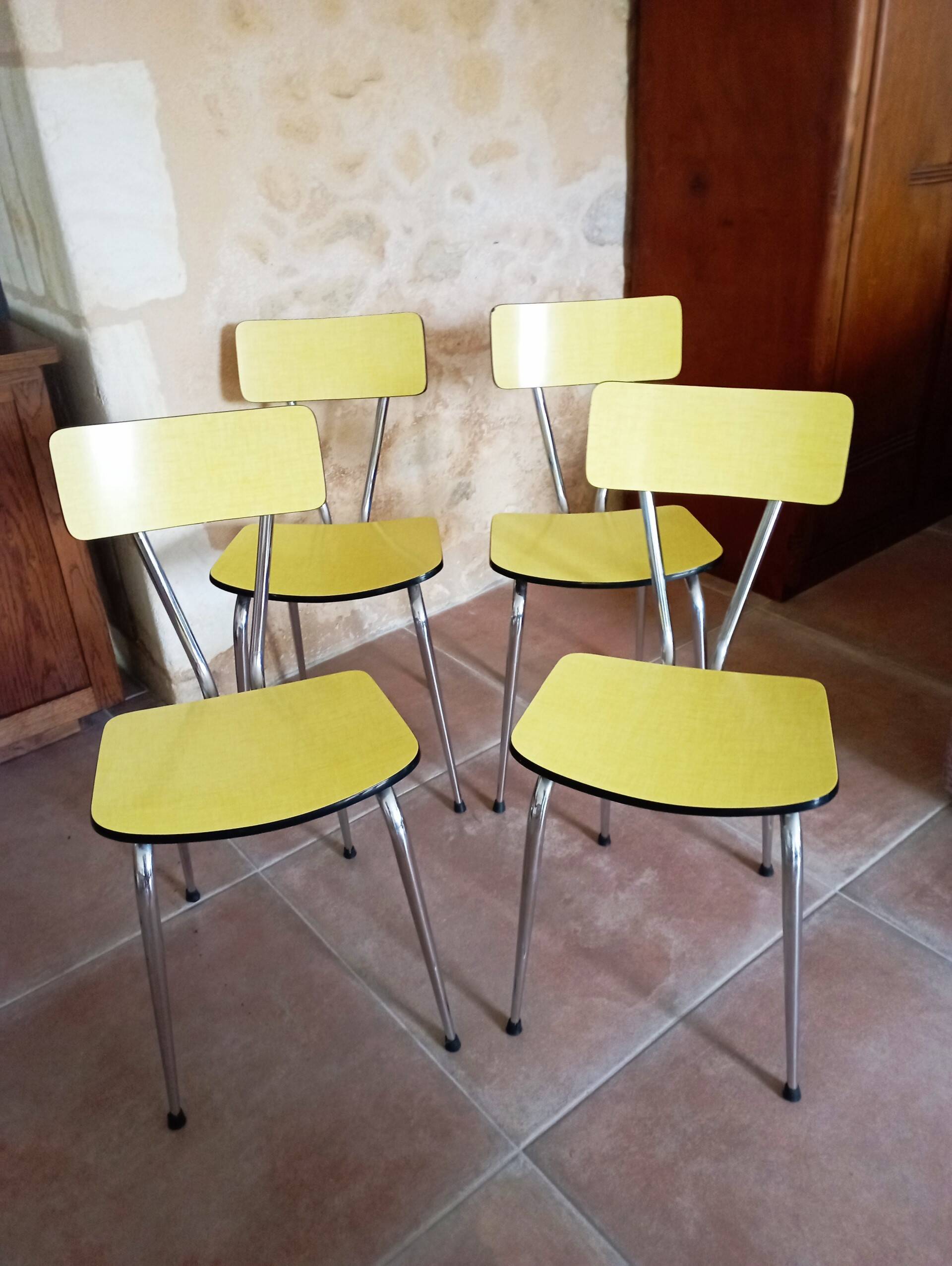 Set of 4 60s chairs