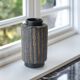 Mid-century modern Scandinavian brutalist pottery vase by Mari Simmulson for Upsala Ekeby, 1970s