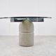 Giovanni Offredi "Paracarro" dining table for Saporiti, 1970s