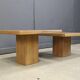 Pair of vintage wooden coffee or side tables, 1960s