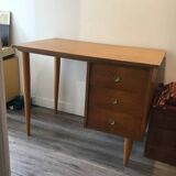 Bureau scandinave années 60 pieds compas
