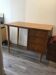 Bureau scandinave années 60 pieds compas