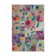 Handwoven anatolian 204 cm x 298 cm multicolor patchwork carpet