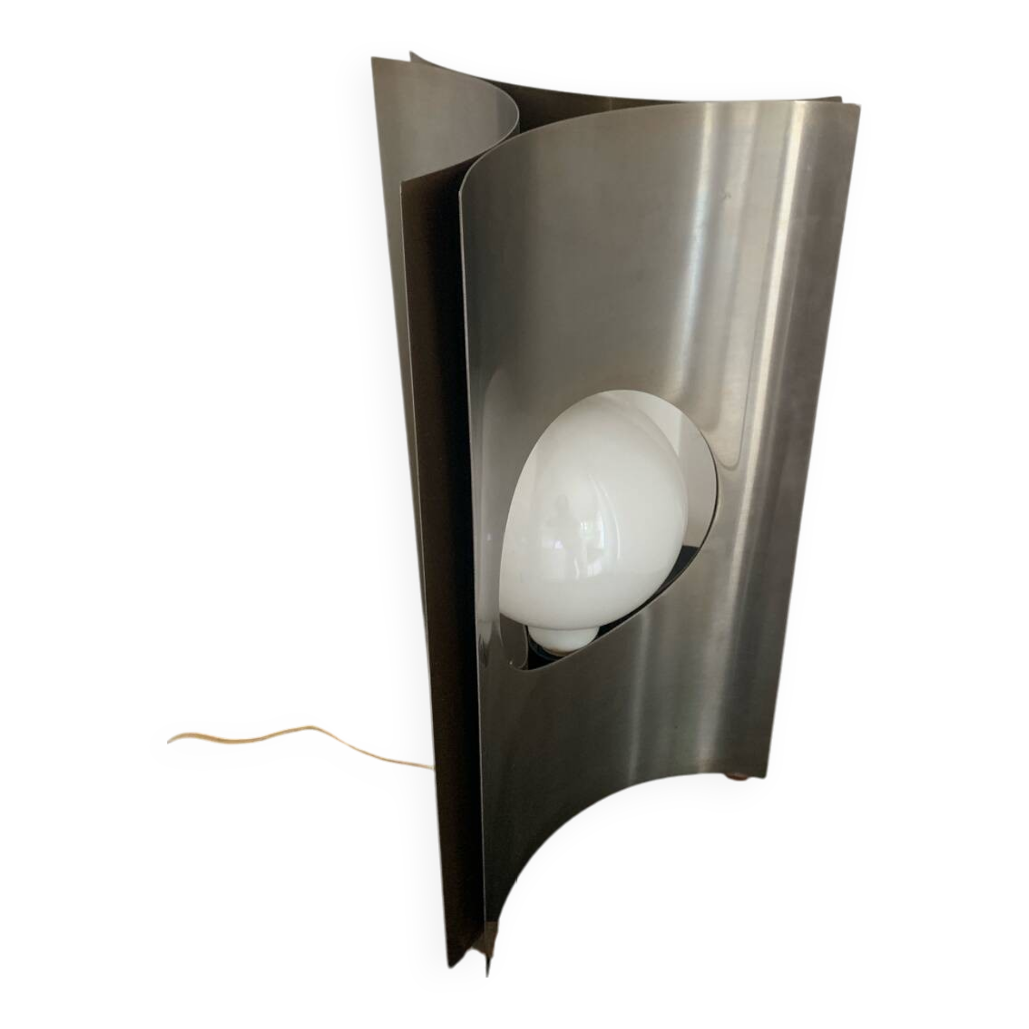 60s stainless steel lamp