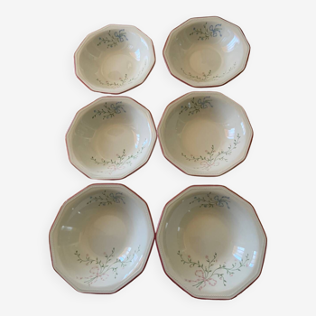 The Chartwell English earthenware soup plates