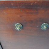 Bedside mahogany end XVIII