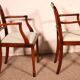 pair of mahogany armchairs in Hepplewhite style