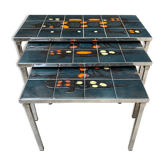 Tables gigognes années 60