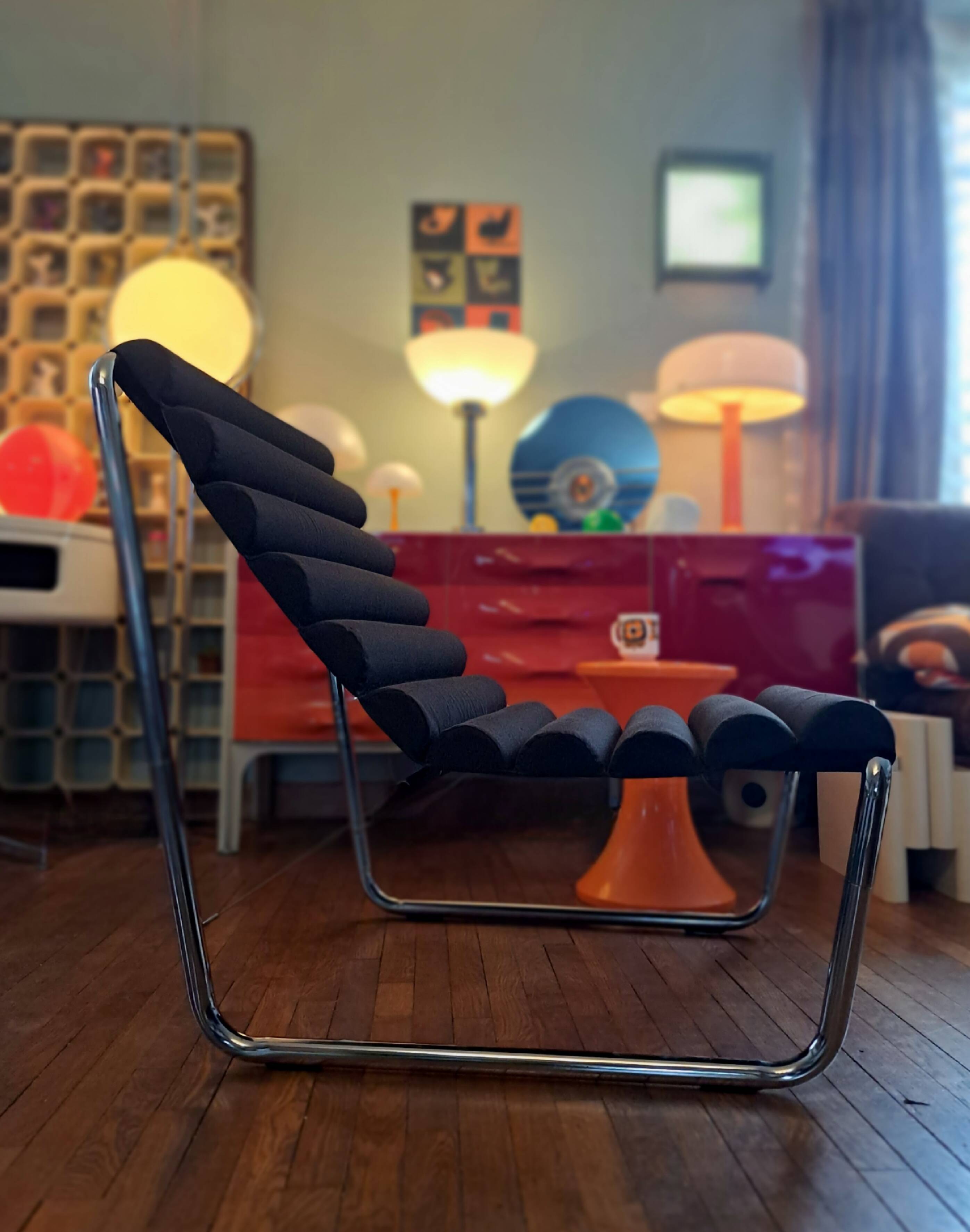 Fauteuil suspendu
"boudins" Dlg Michel BOYER1970