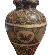 Large vase signed Jean Germino Vallauris
