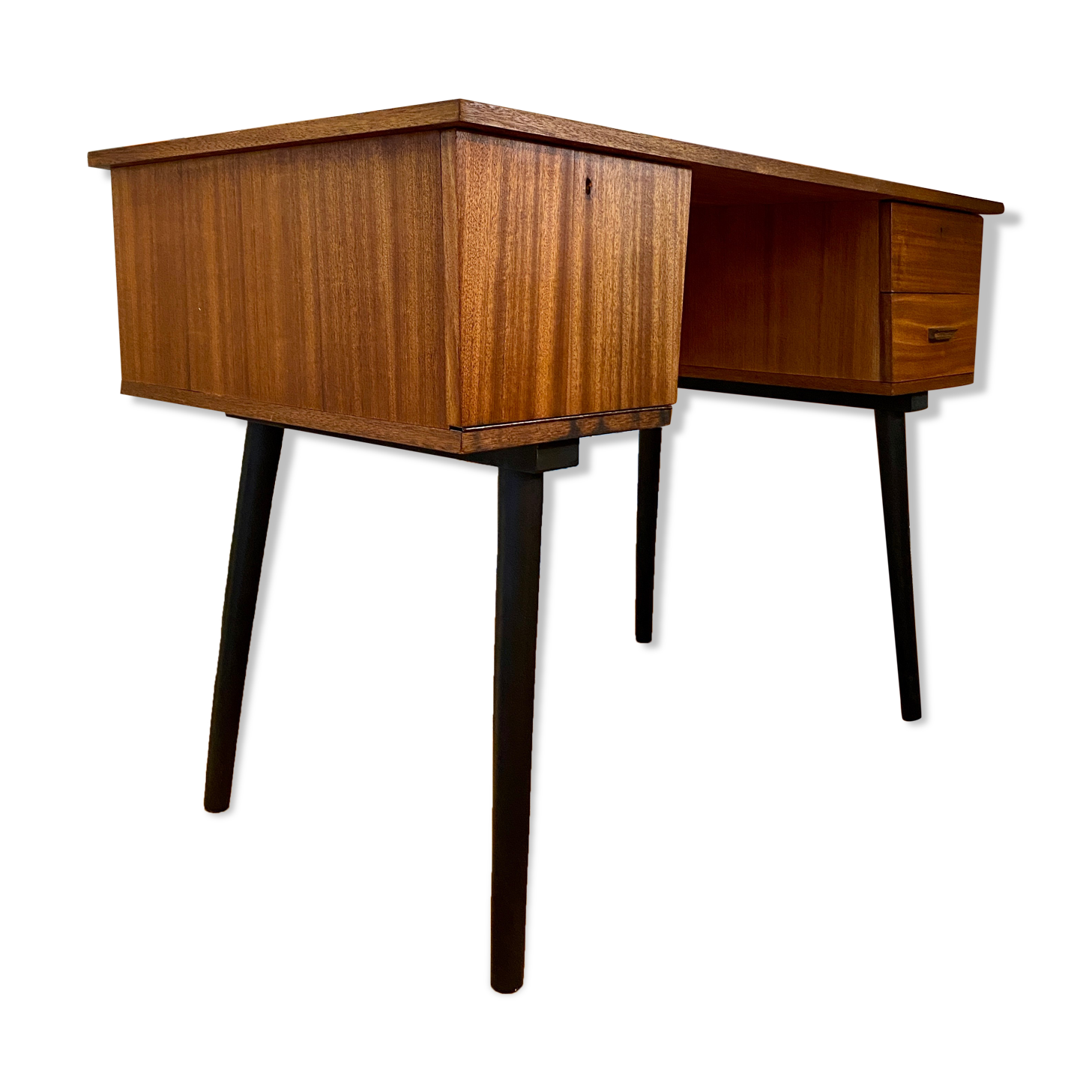 Scandinavian office 1960 two sides