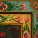 Antique oriental chest with painting of the warrior Yang Mulan (c.1900) #9