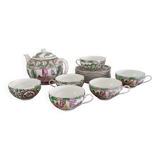 Tea service 13 pieces - Hand-painted Chinese porcelain