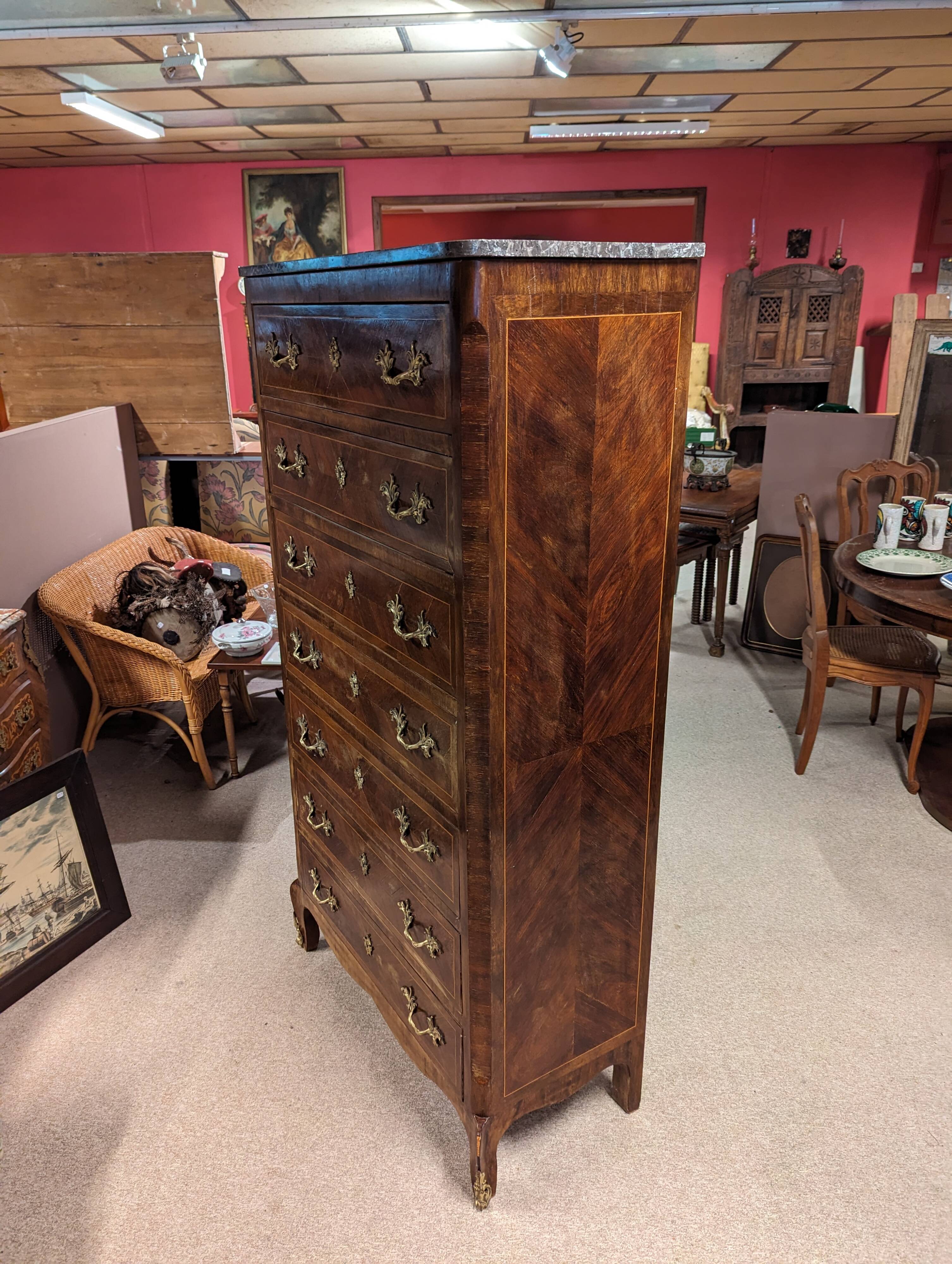 Large Louis XV weekly planner