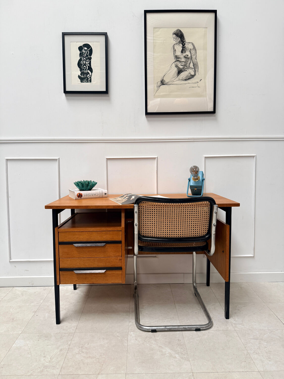 Vintage modernist desk