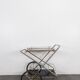 1970s Brass Rolling Trolley