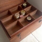 Circa 1900 wooden chest