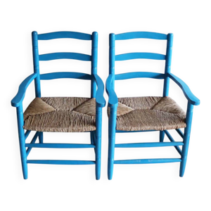 Paire de fauteuils provençaux