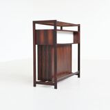 Knud Bent dry bar in rosewood Dyrlund Denmark 1960