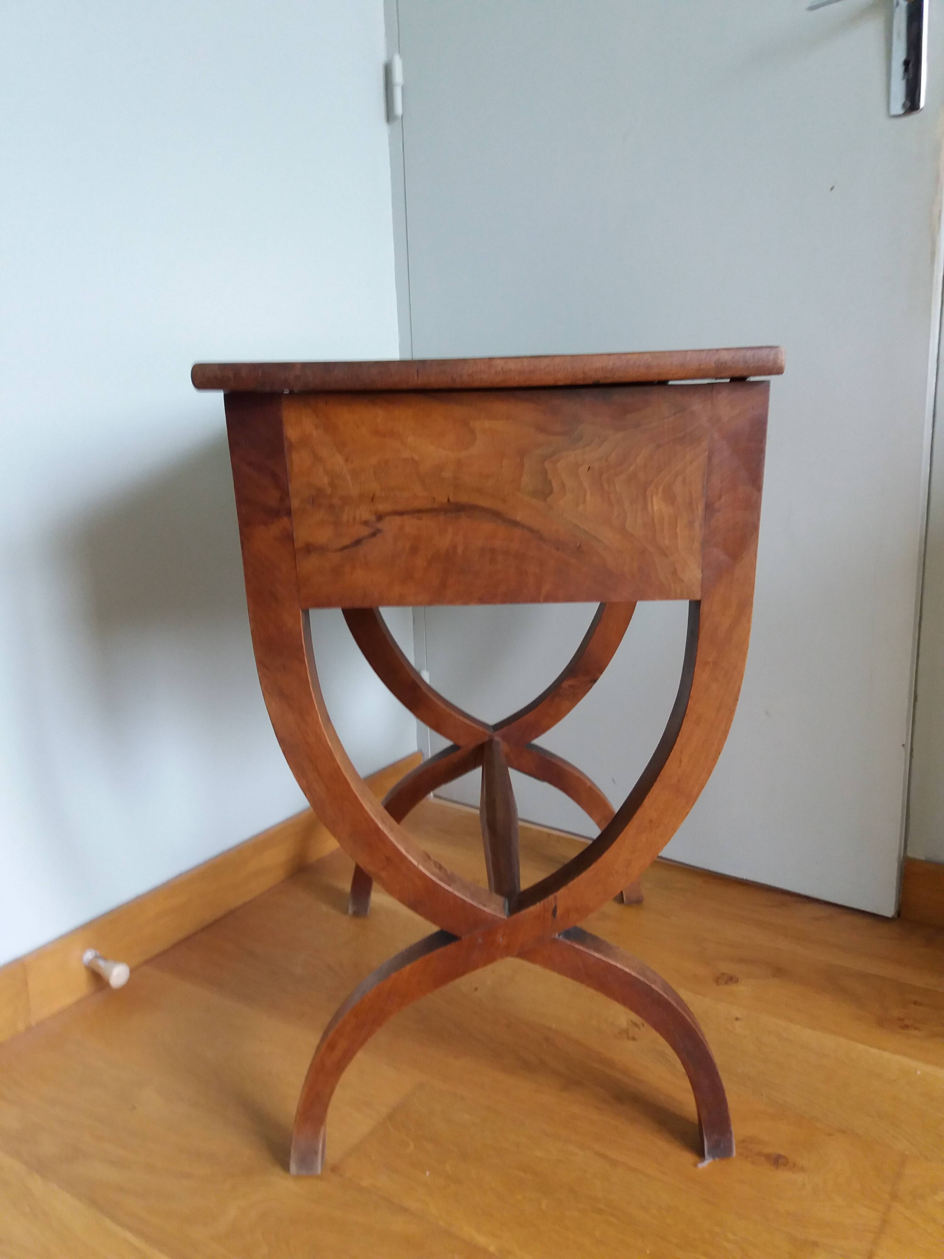 19th century sewing worker's work table