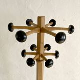 Portemanteau en bois de hêtre Stella, années 1950