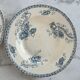Lot de 2 assiettes creuses ROYAT Sarreguemines