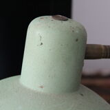 Old sheet metal workshop lamp