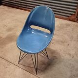 Blue chair Miroslav Navràtil for Vertex 1959