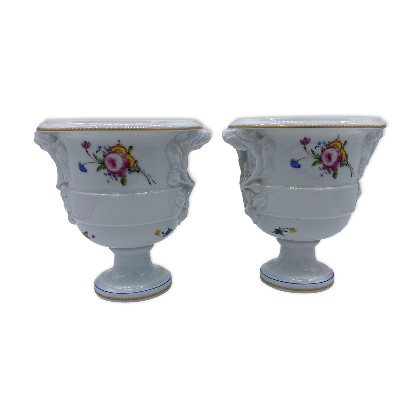 Pair of Medici Bernardaud vases