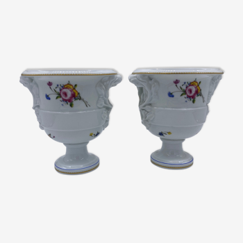 Pair of Medici Bernardaud vases