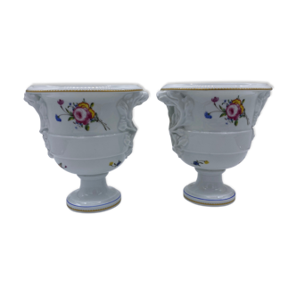 Pair of Medici Bernardaud vases