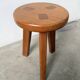 Tripod stool elm