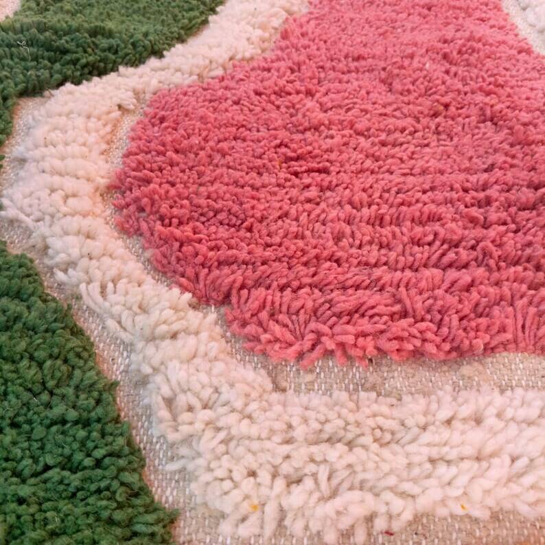 Moroccan handmade runner rug 300cmx70cm