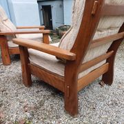 Paire de fauteuils vintage
