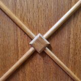 Cross-braced wardrobe