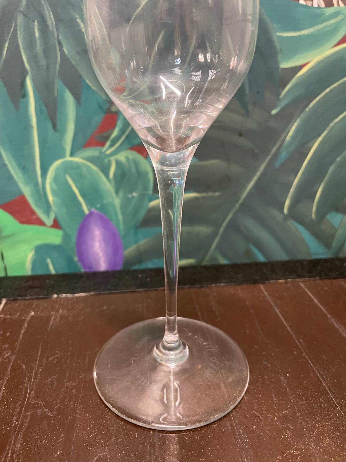 6 Baccarat champagne flutes, grand siècle crystal, Laurent Perrier