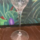 6 Baccarat champagne flutes, grand siècle crystal, Laurent Perrier