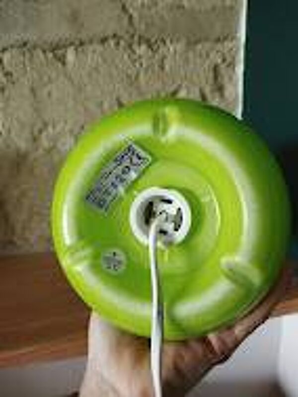 lampe lykta vert pomme
