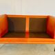Vintage retro Danish Mogens Hansen 2 person cognac leather sofa