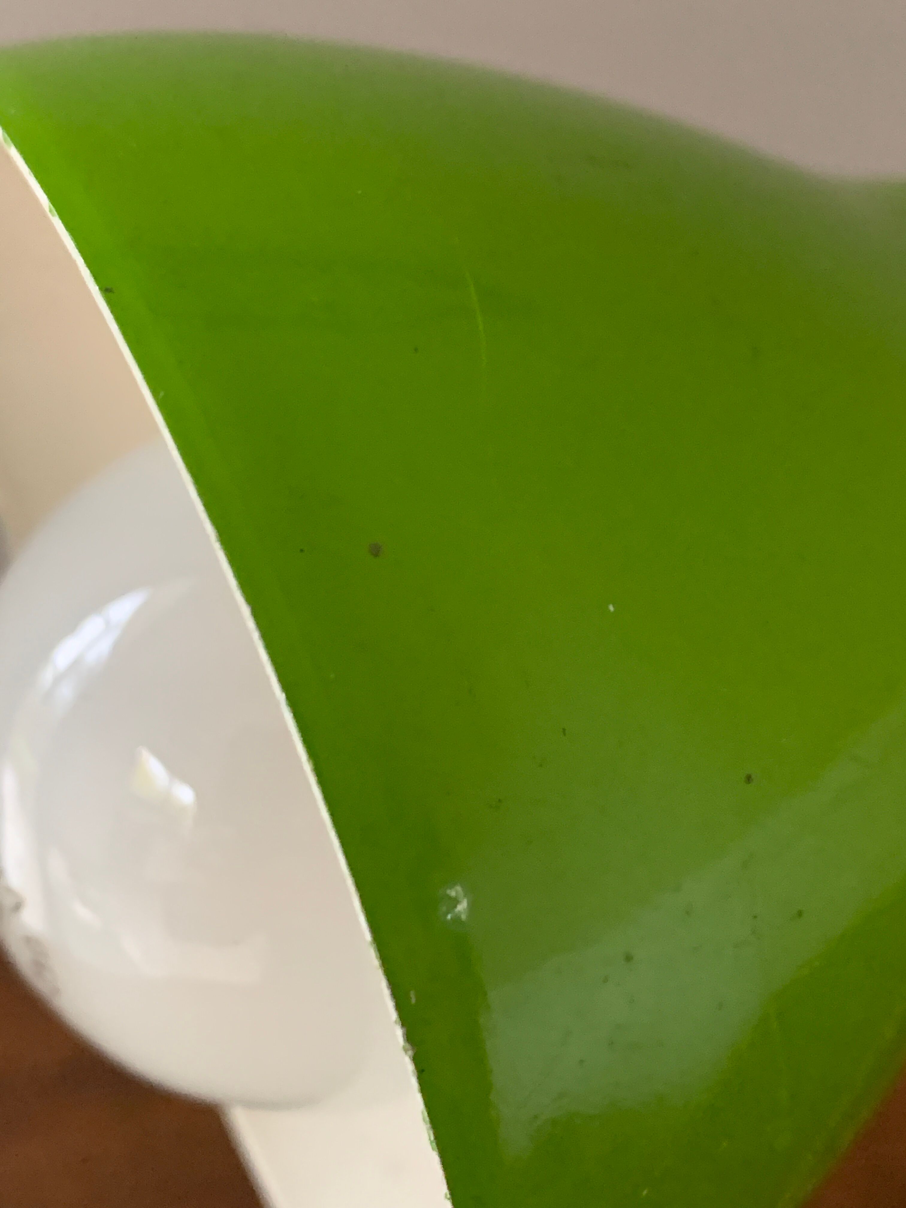 Small vintage metal lamp