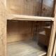 Vitrine en chêne début XXème