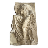 Bas-relief in plaster, cast from the Louvre