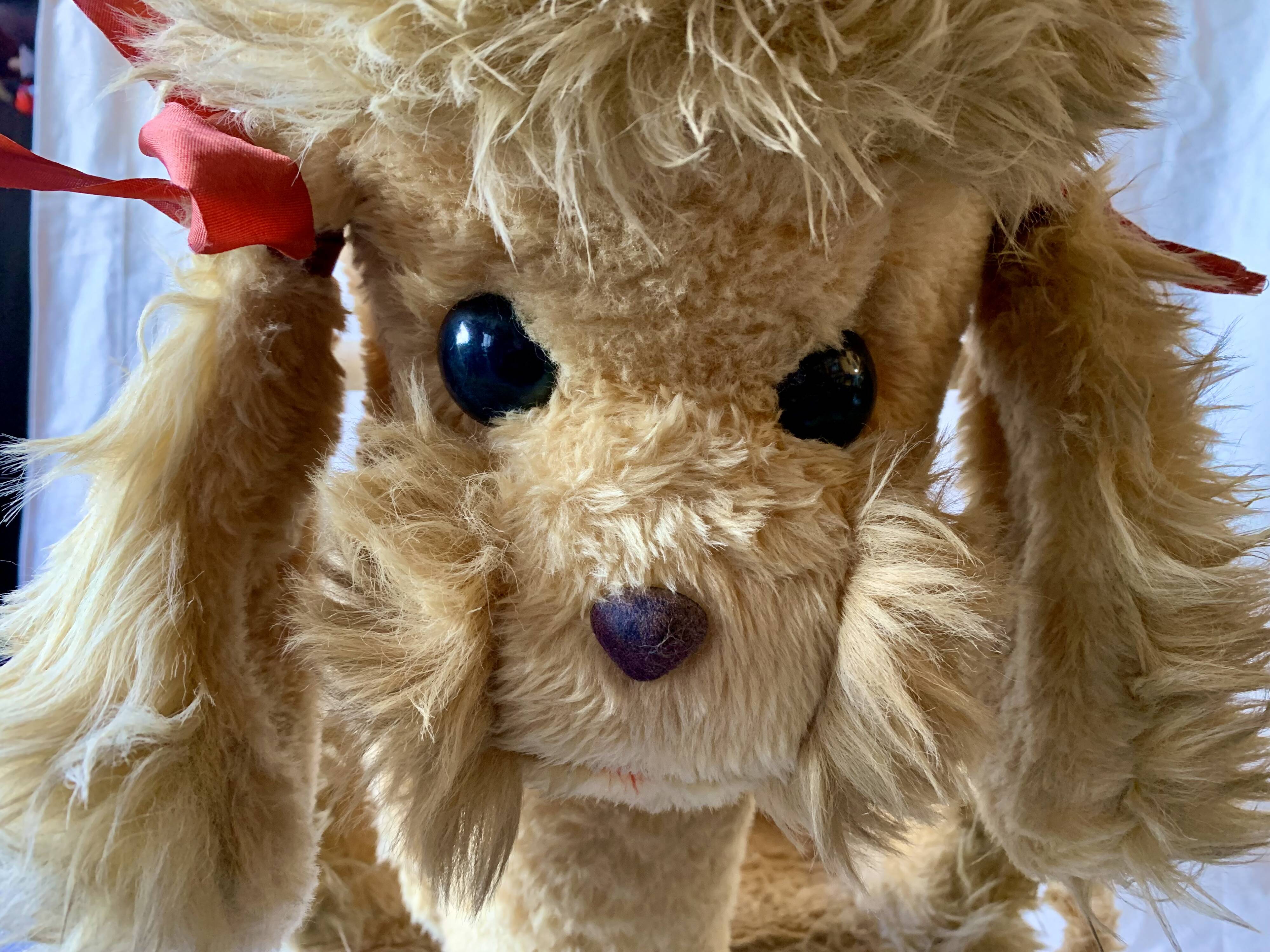 Vintage toy - rocking poodle