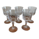 5 grands verres à eau cristal d’Arques