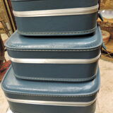 Set of three suitcases "Air France" 1960